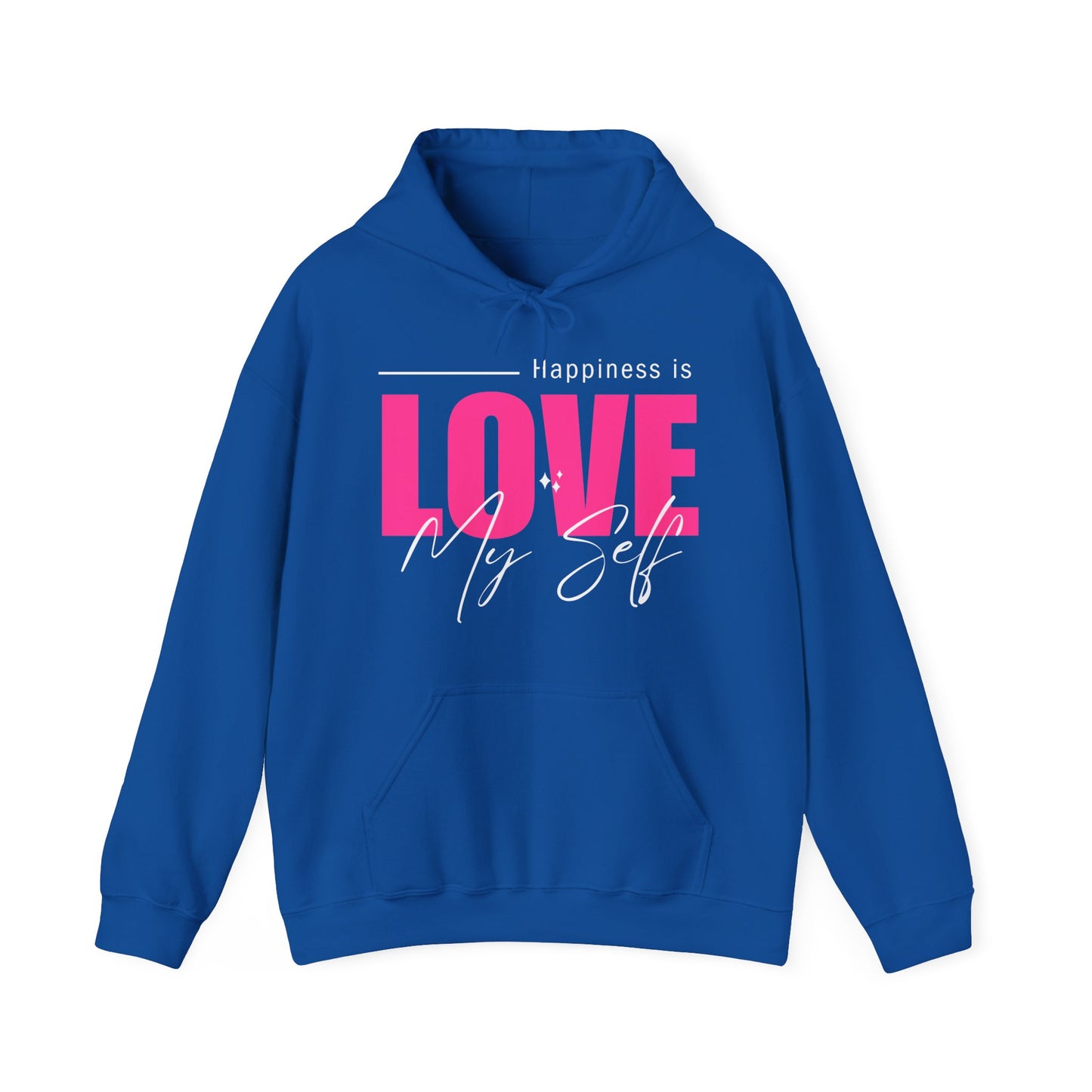 💛🌸Happiness Is Love Myself Hoodie - Wear Your Self-Love Out Loud
