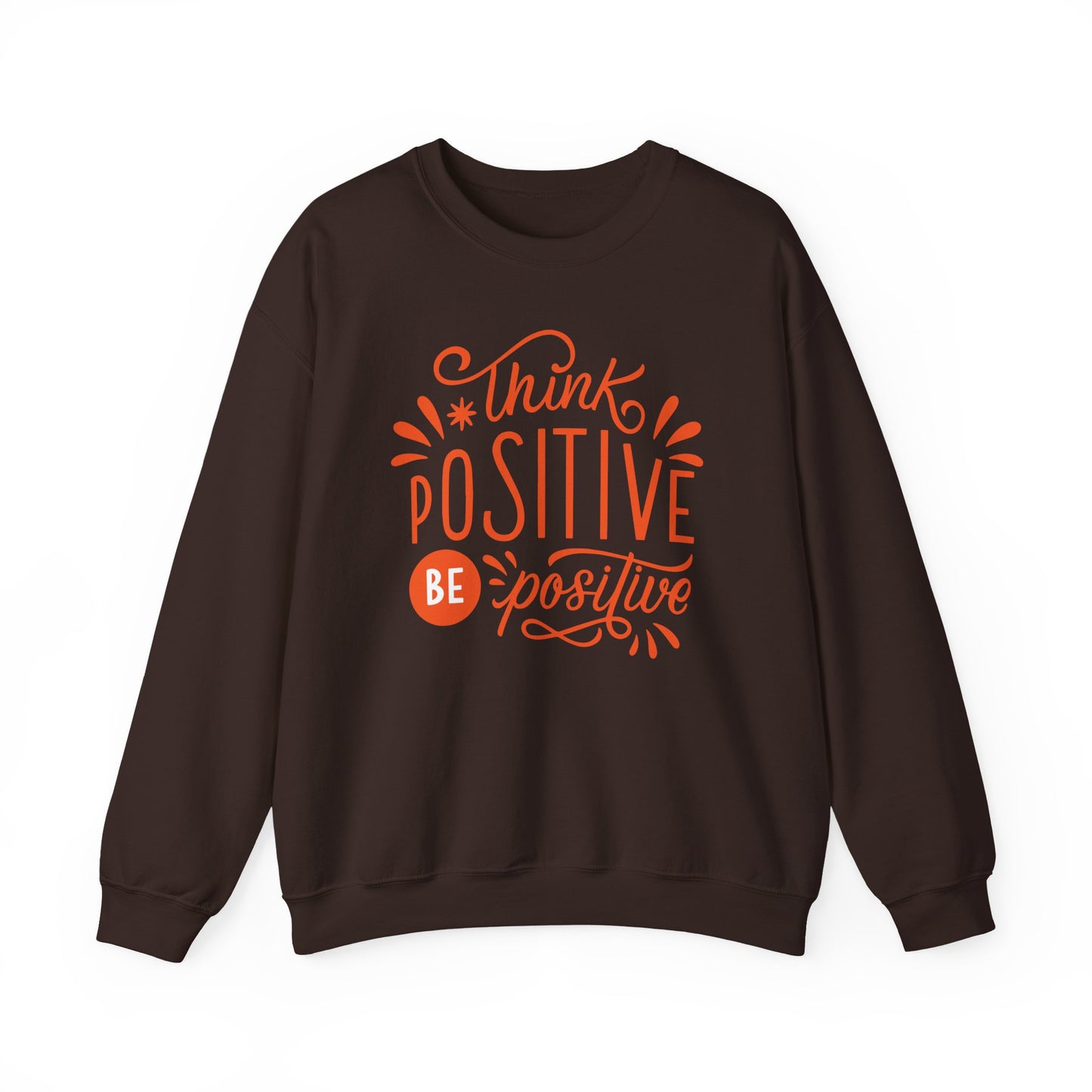 🌼Think Positive, Be Positive - Let Your Energy Bloom Crewneck Sweatshirt