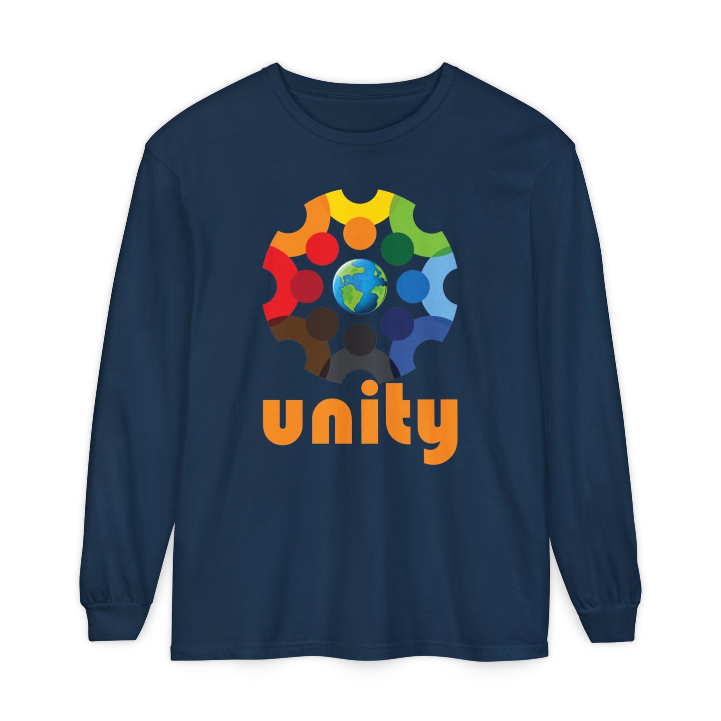 🌍UNITY - Global Heartbeat Long Sleeve Tee