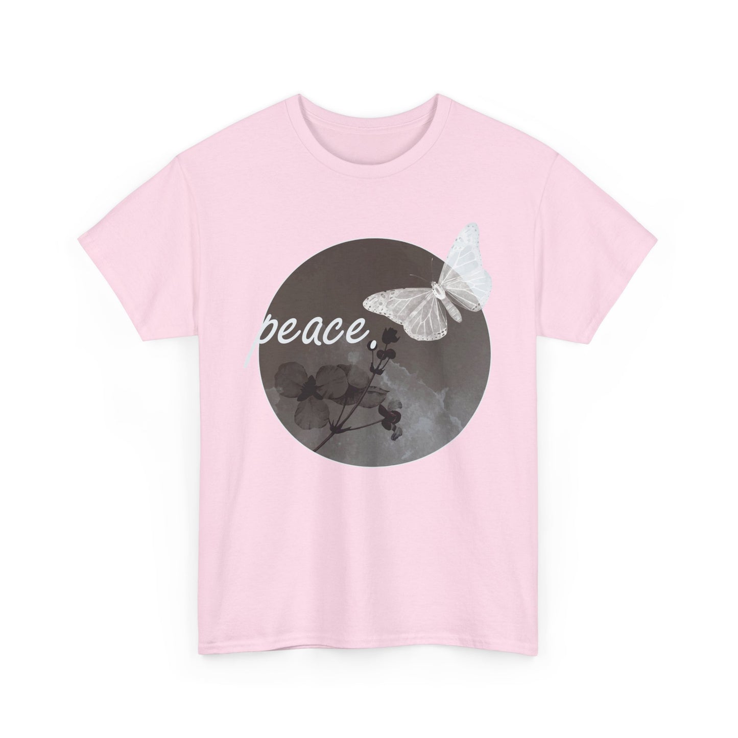 Peace Within Heavy Cotton Tee - Grace in Stillness
