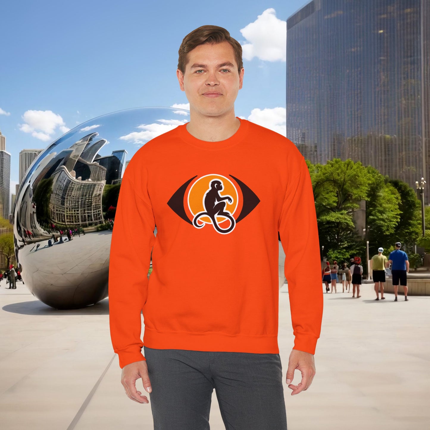 🌑 THE THREE STATES OF MIND — Menaste Symbolic Crewneck