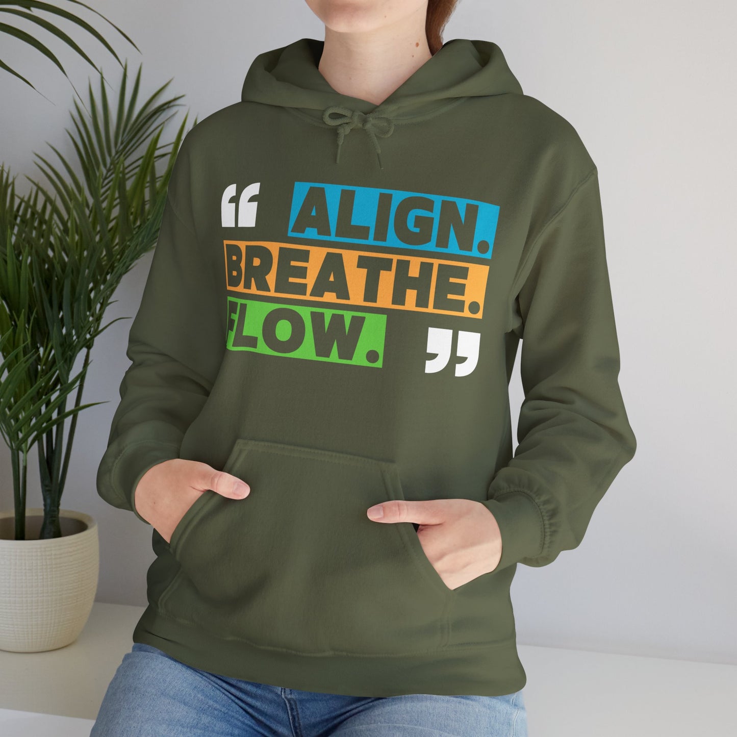 🌬️Align. Breathe. Flow. Hoodie🌙✨🌿