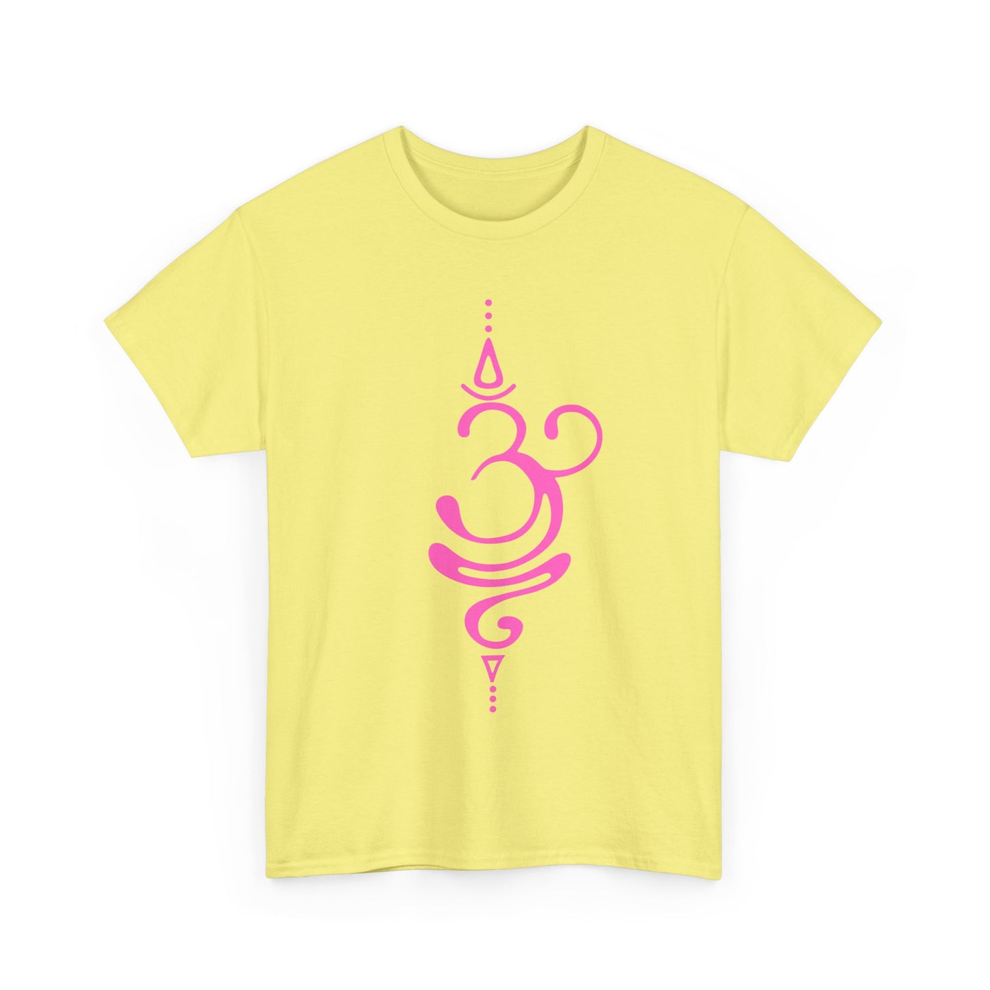 “OM Essence” Heavy Cotton Tee - The Sacred Sound of Serenity