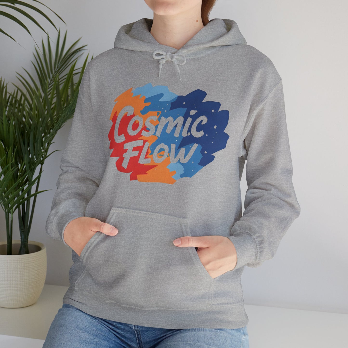 🌠Cosmic Flow Hoodie – Spiritual Starseed Vibes | Unisex Chakra Hoodie for Free Souls✨🌀