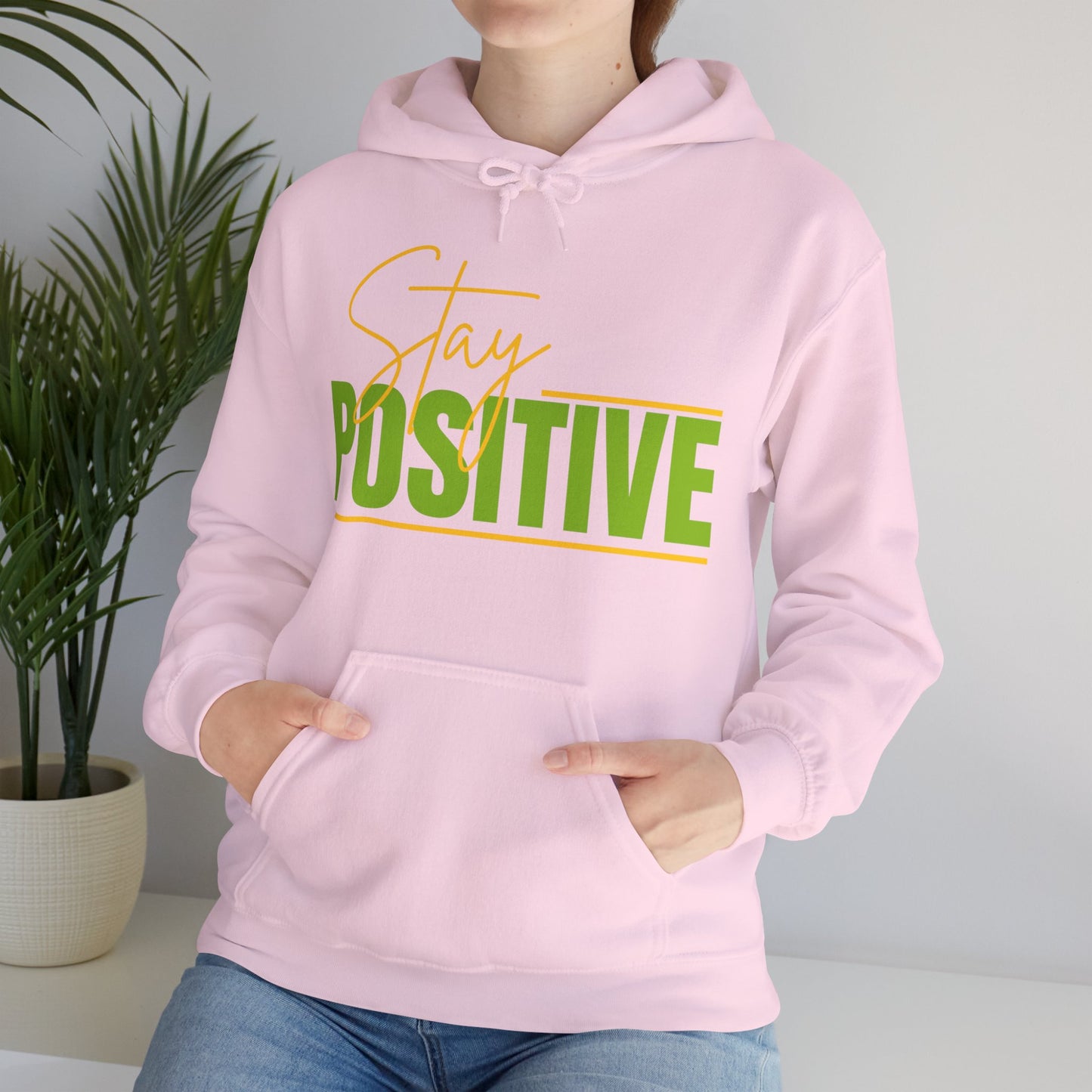 🌞STAY POSITIVE Hoodie — Radiate Light, Wear Your Energy ✨🔥