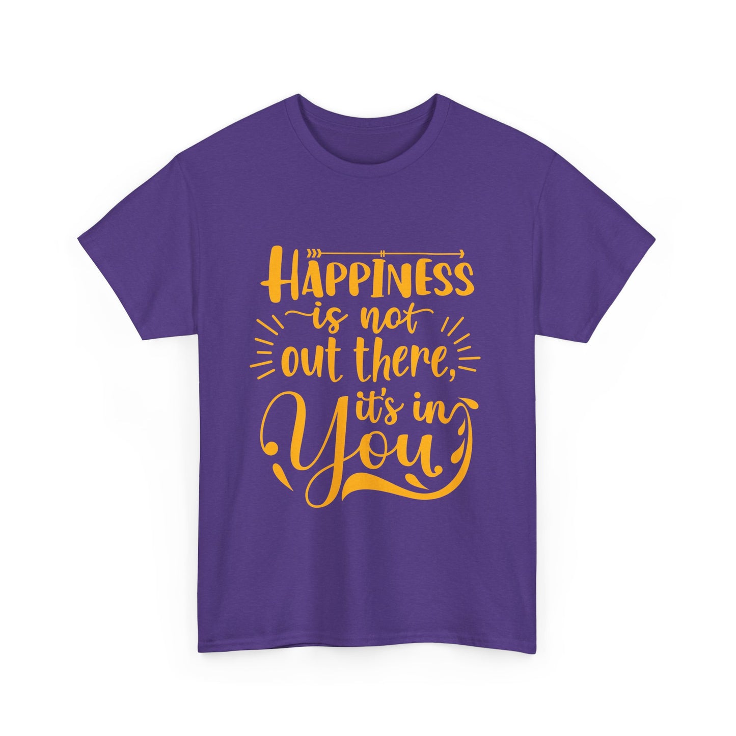 Happiness Within Heavy Cotton Tee - Wear Your Joy