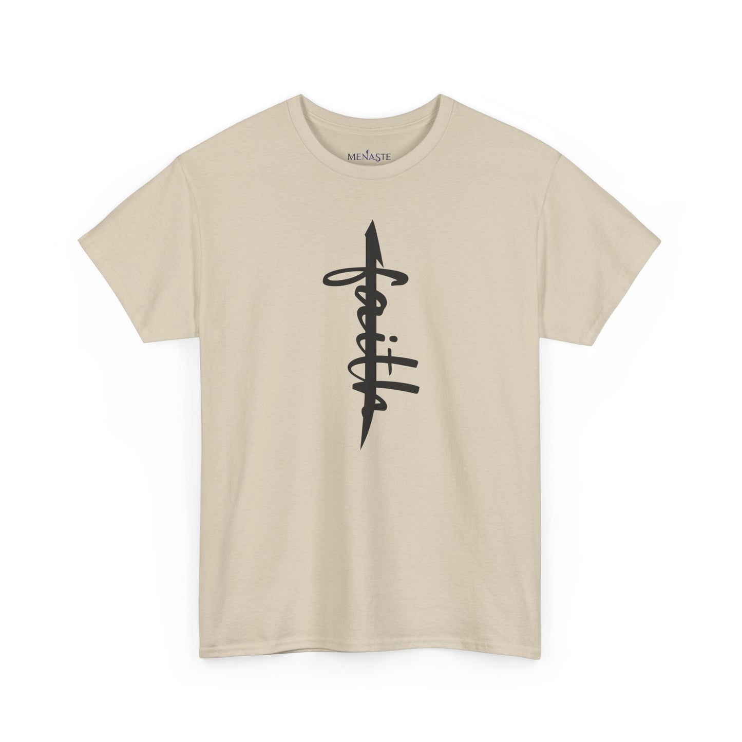 ALIF — stand in "FAITH” — Menaste Sacred T-Shirt