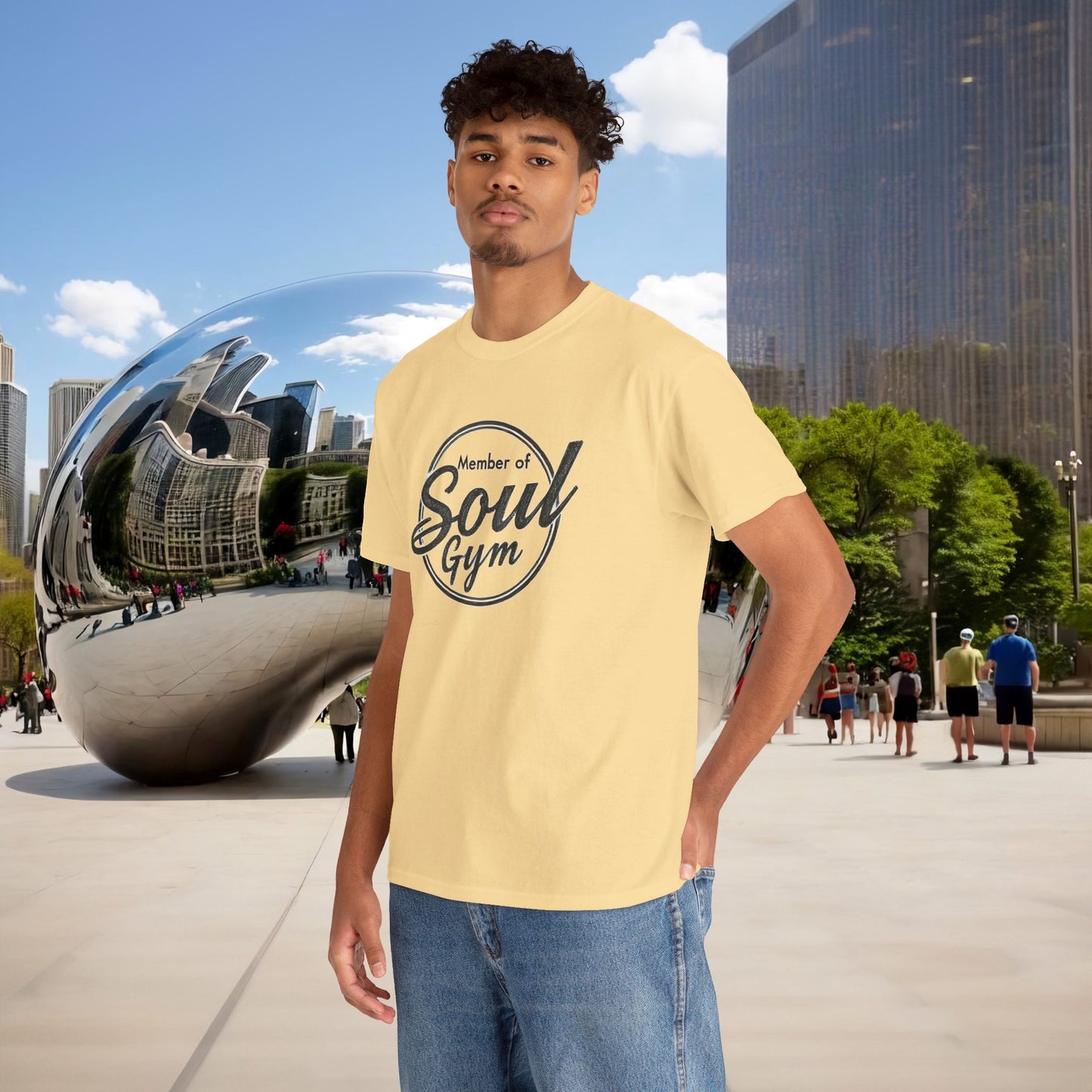 💪 Menaste "Member of the Soul Gym" — Conscious Strength Tee