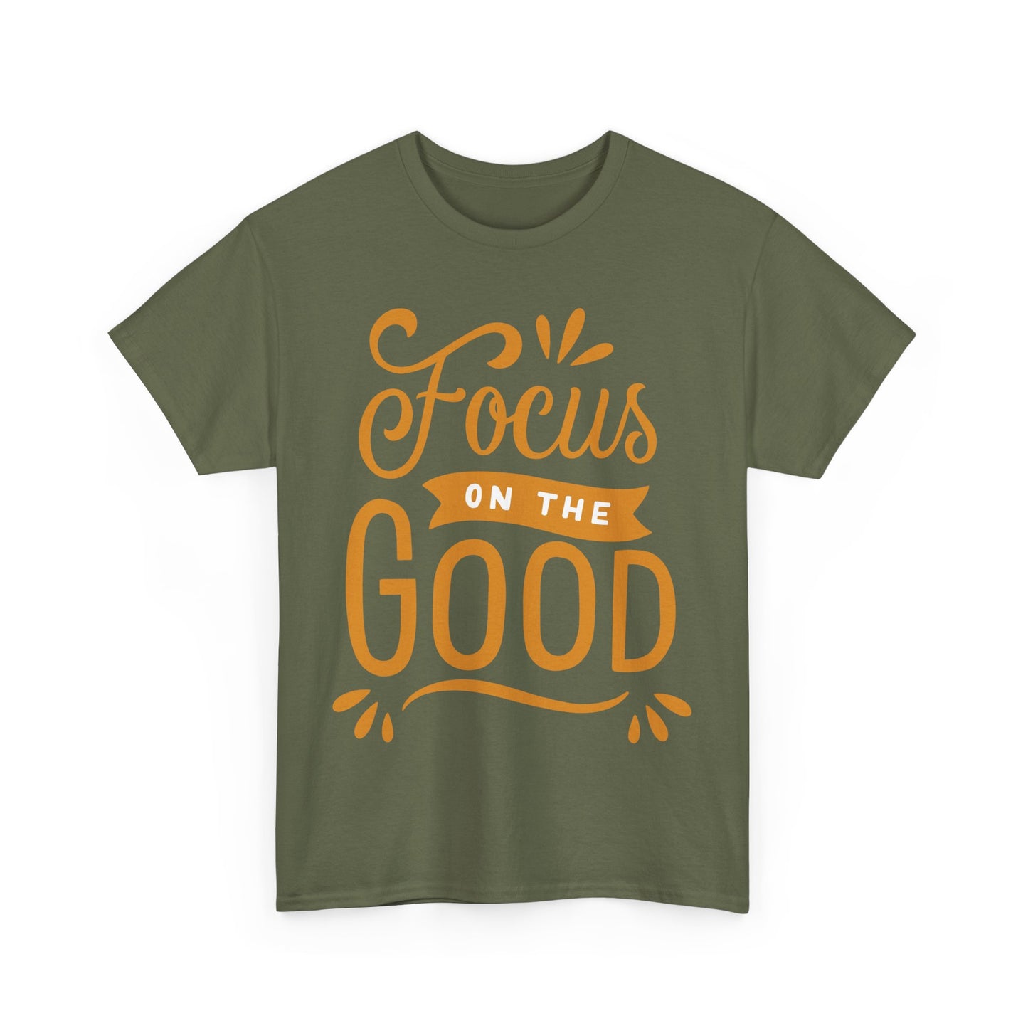 🌞"Goodness Lens" Heavy Cotton Tee - Where Intention Flows, Joy Grows