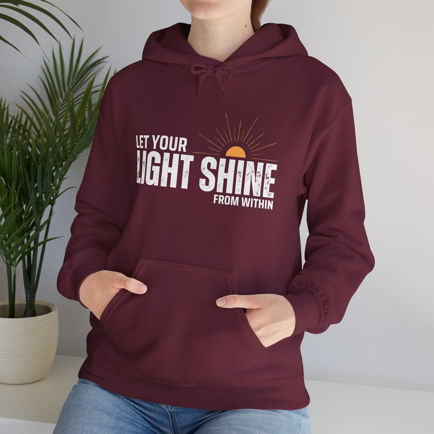 🌞Rise & Radiate Hoodie – Let Your Light Shine from Within✨🌅🕊️