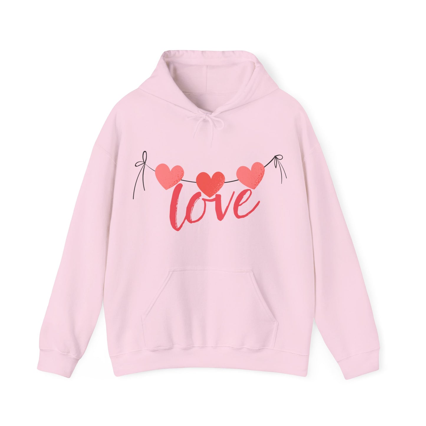 Three hearts, one message - Cozy Hoodie💗💗💗✨