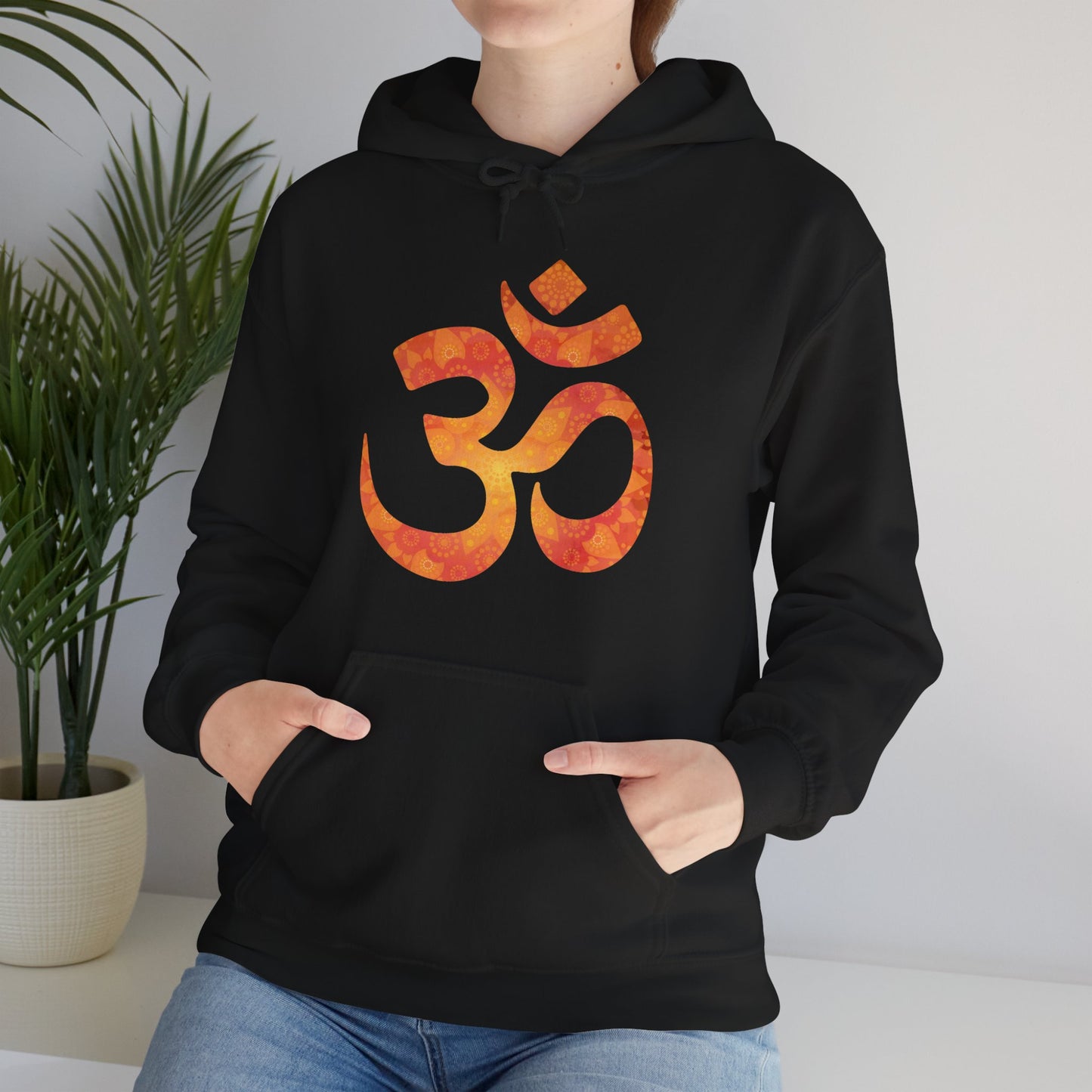 🕉️Sacred Om Mandala Hoodie – A Wearable Mantra of Peace & Power🔥