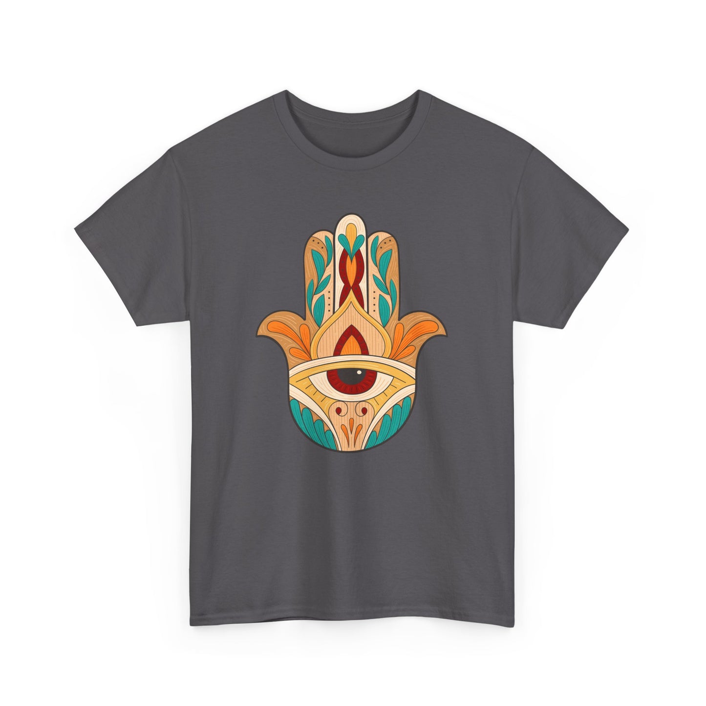 Sacred Shield Heavy Cotton Tee - Protection in Every Step