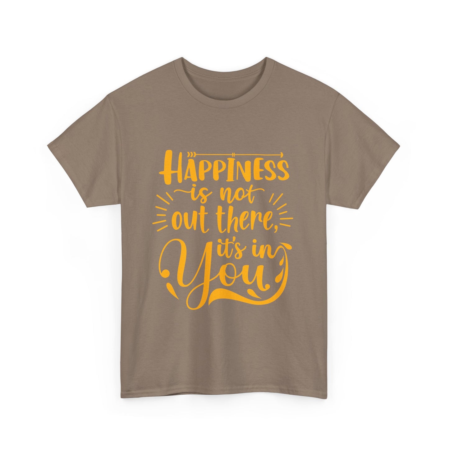Happiness Within Heavy Cotton Tee - Wear Your Joy
