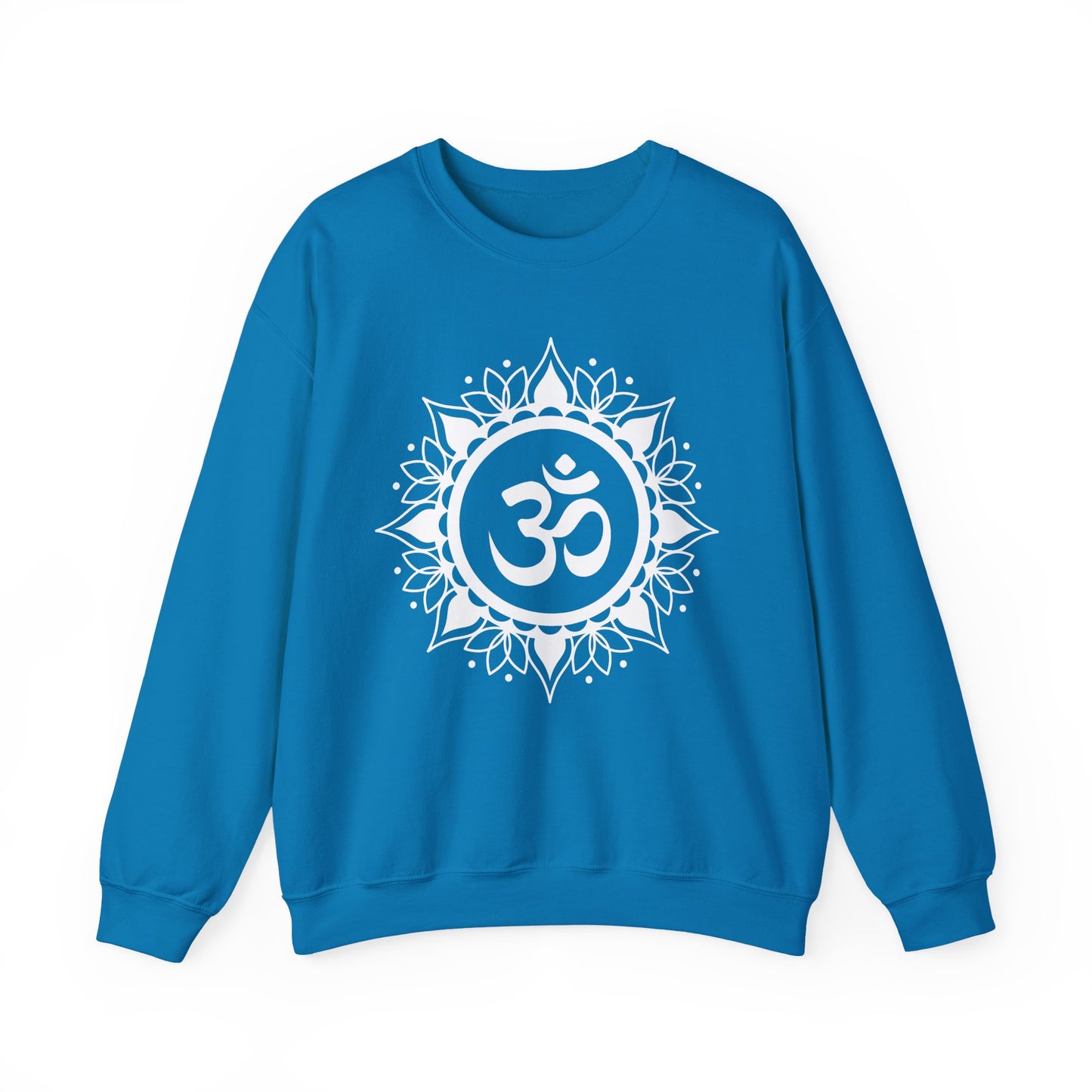 🕉️Sacred Calm - Mandala & Om Crewneck Sweatshirt for Inner Peace