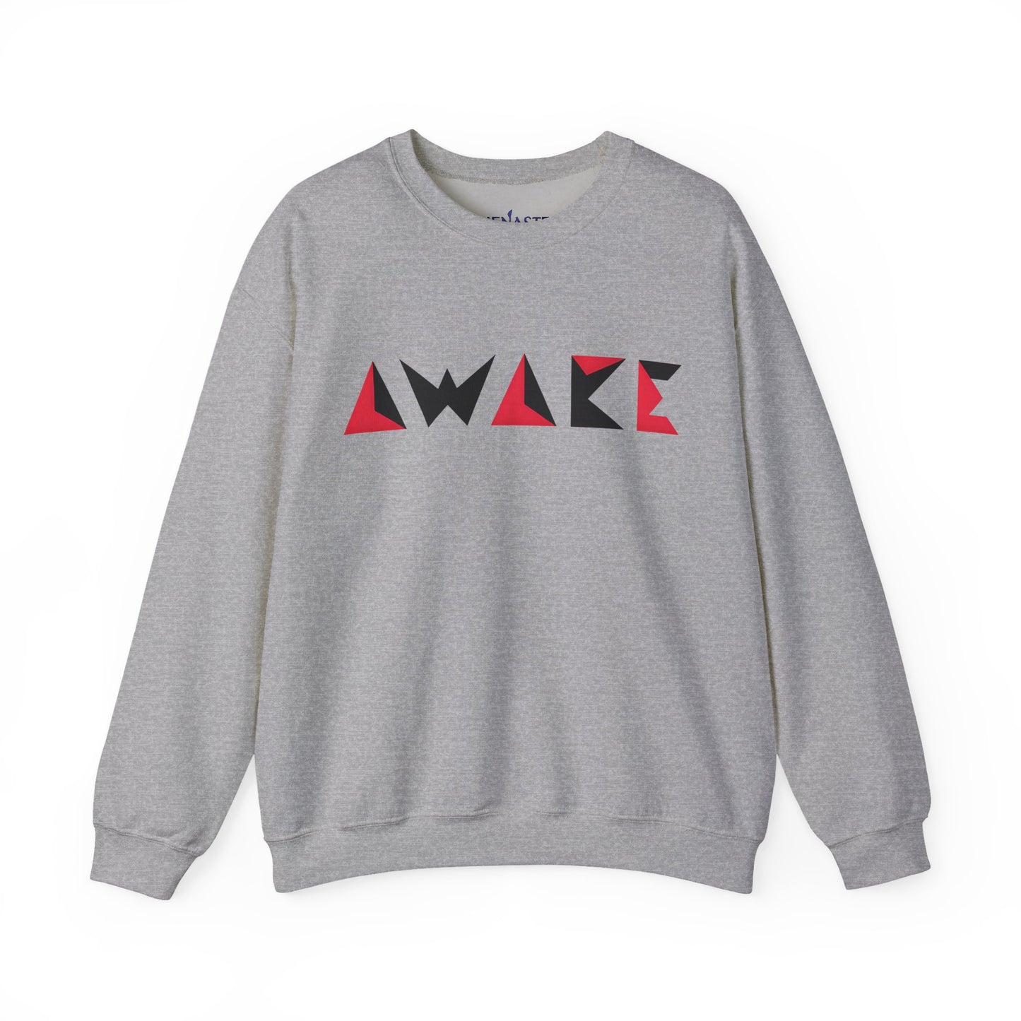 🌙 Menaste Geometric "AWAKE" Sweatshirt
