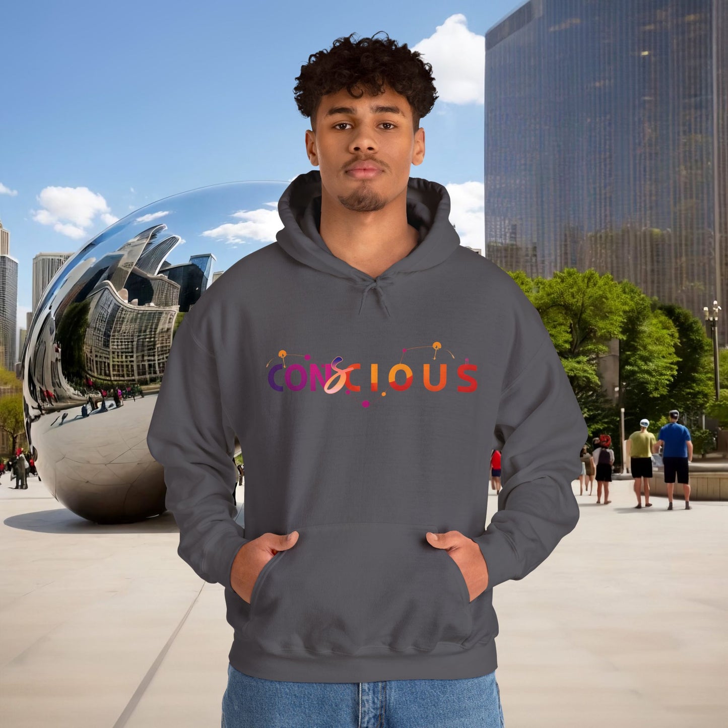 🌙✨ Menaste "CONSCIOUS" — The Presence Hoodie