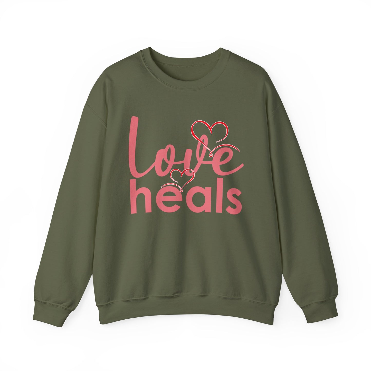 💗Love Heals - Heartlight Crewneck Sweatshirt