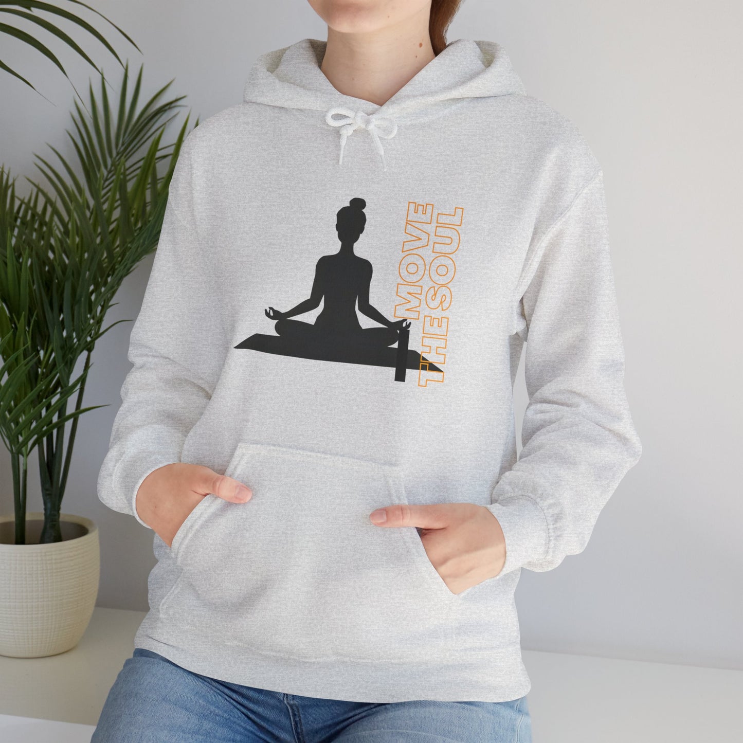 🧘🏾‍♀️Move the Soul Hoodie — Rooted Stillness, Radiant Flow✨🌿