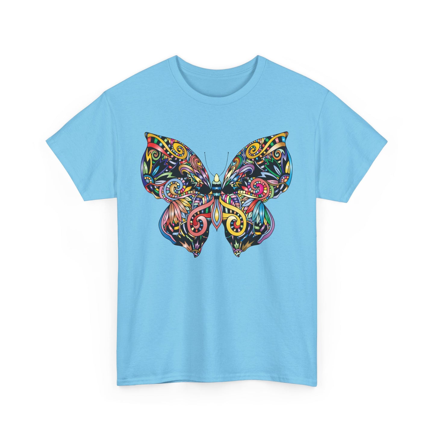 🦋Rebirth in Color Heavy Cotton Tee - Emerge, Evolve, Expand