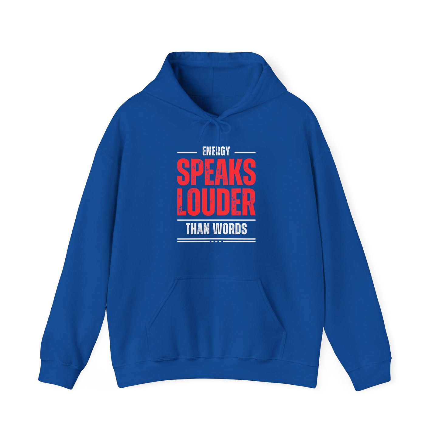 Energy Speaks Louder Than Words Hoodie – Cozy Spiritual Statement Wear✨