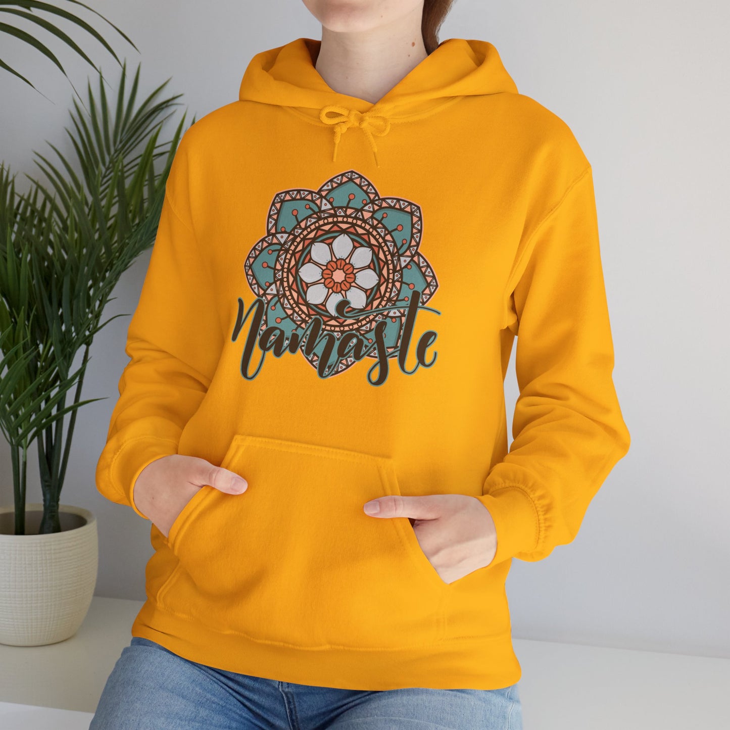 Namaste Hoodie – Wearable Calm & Inner Light🌸🕊️