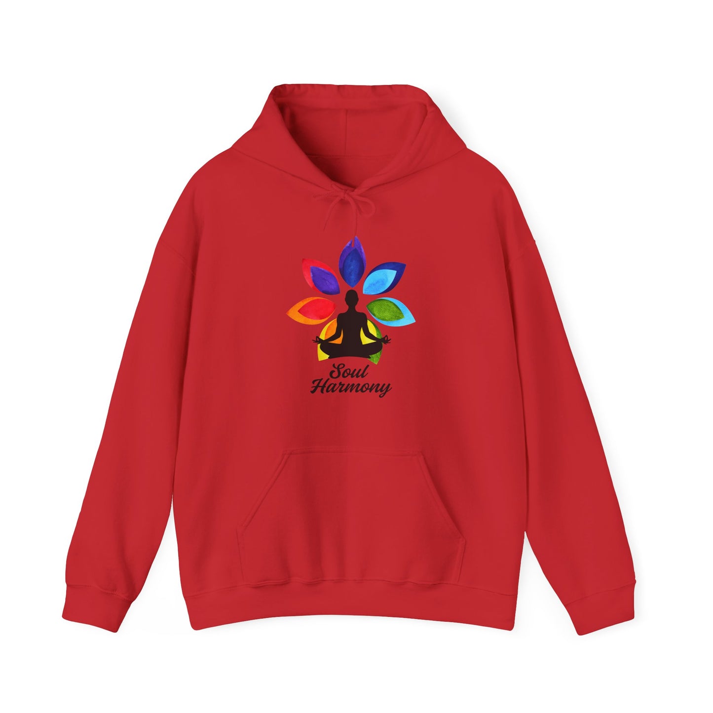 🌸Soul Harmony Hoodie – Meditative Lotus Chakra Alignment🧘‍♀️🌈✨