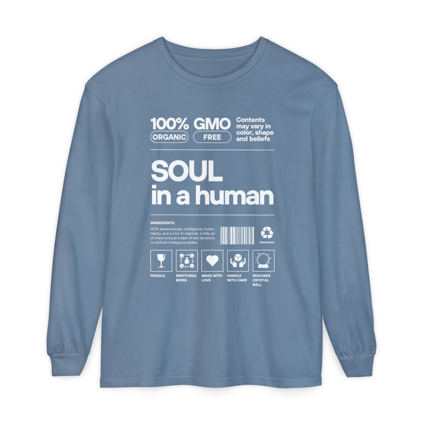🌟Soul in a Human FUN Fact - Long Sleeve Tee