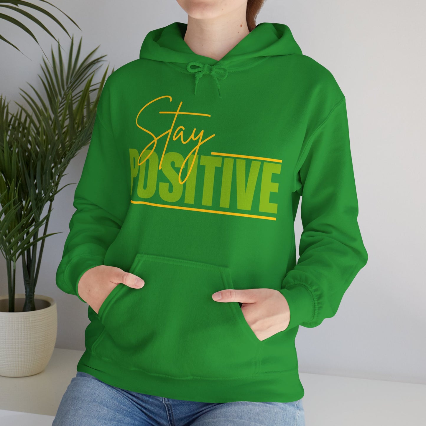 🌞STAY POSITIVE Hoodie — Radiate Light, Wear Your Energy ✨🔥