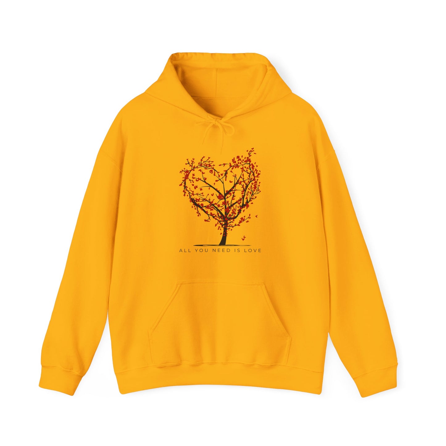 ❤️All You Need Is Love Hoodie – Heartfelt Comfort for Soulful Living🌳