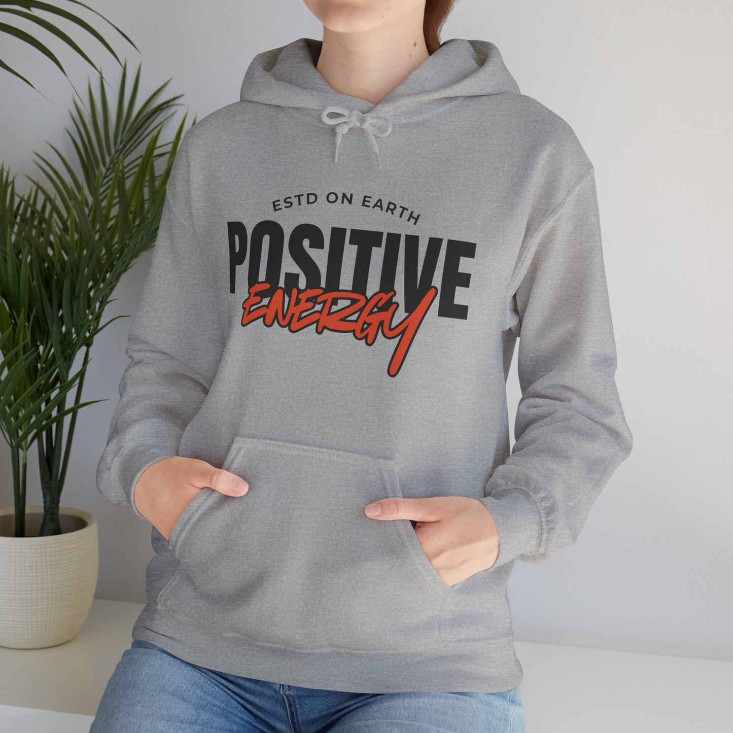 🌞Positive Energy Hoodie — Radiate Light, Ground in Presence✨🌿