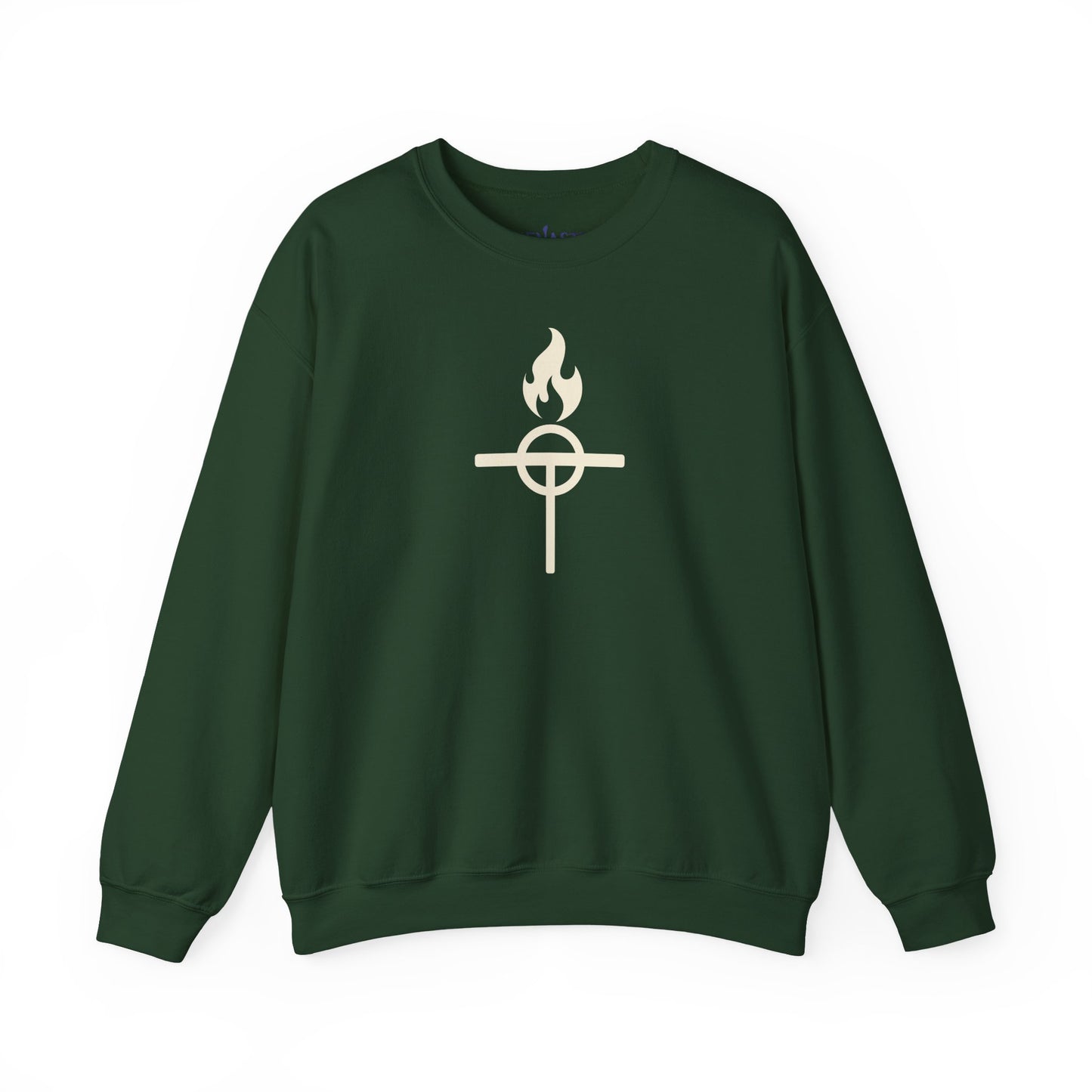 ⚔️ The Warrior Monk Sigil — Menaste Crewneck Sweatshirt (Monastic Edition)