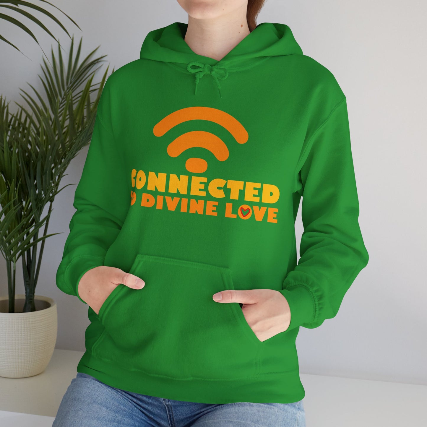 🌐💖Connected to Divine Love Hoodie🌐💖