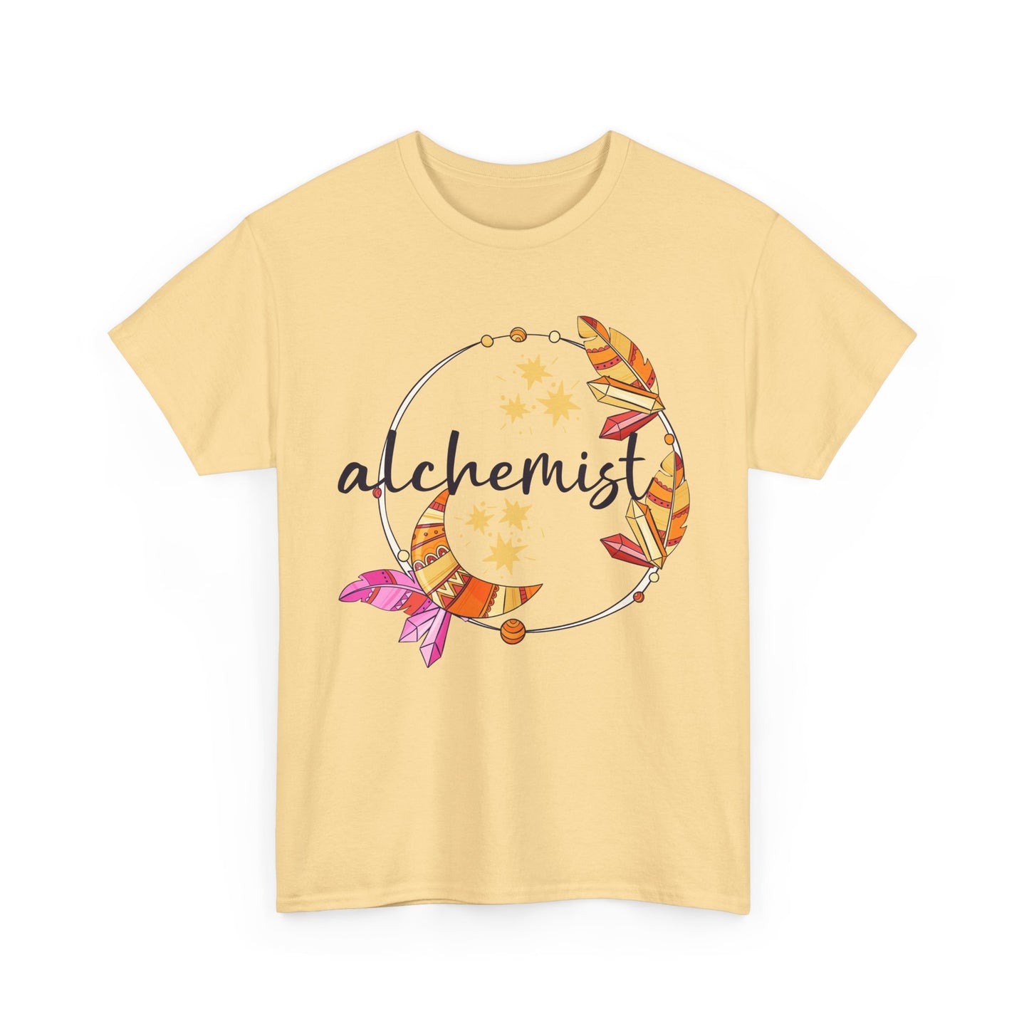 "Alchemist of the Soul" - Boho Style Heavy Cotton Tee