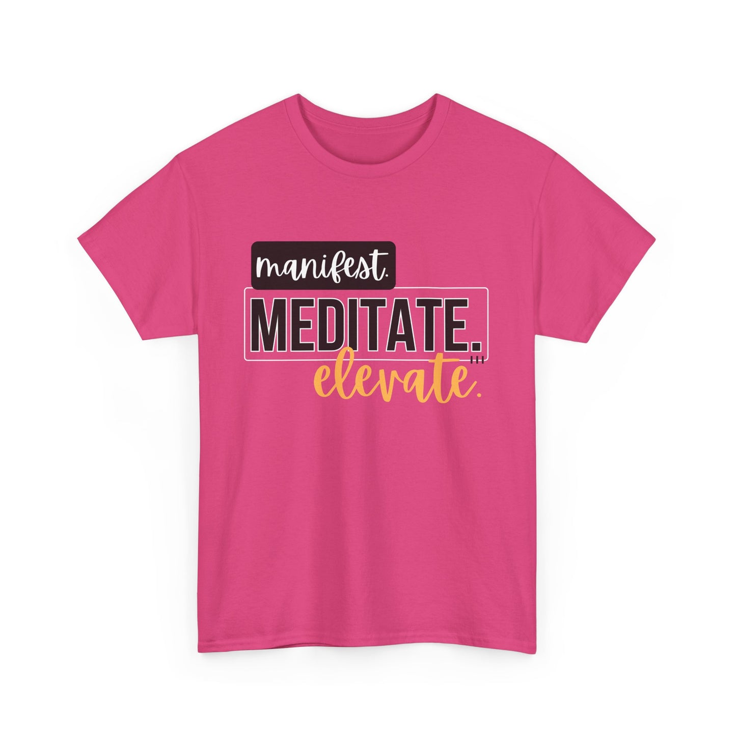 🔮Manifest, Meditate, Elevate Tee - Align, Rise, Repeat