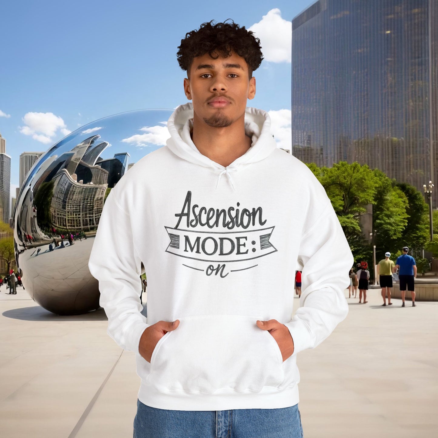 🌙🔥 Menaste "ASCENSION MODE: ON" — Elevated State Hoodie