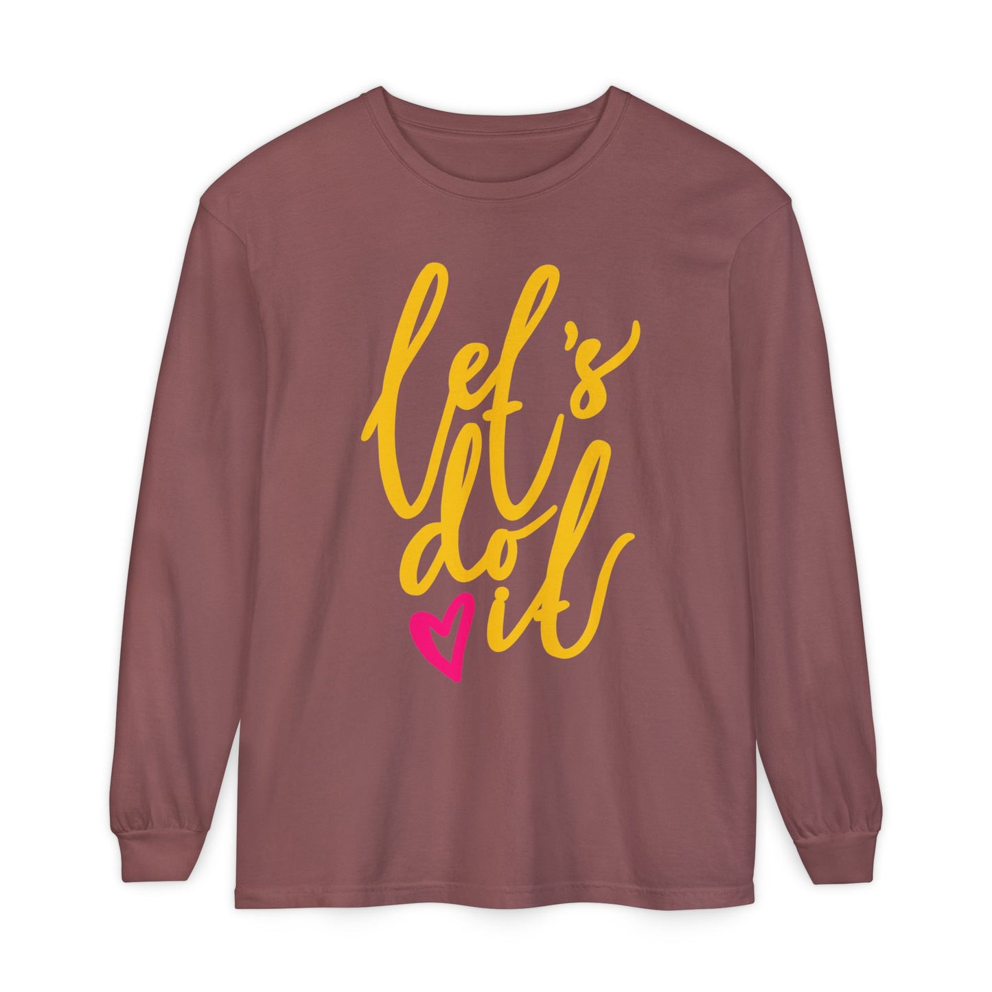 💖 Let’s Do It - Heartfelt Momentum Long Sleeve Tee
