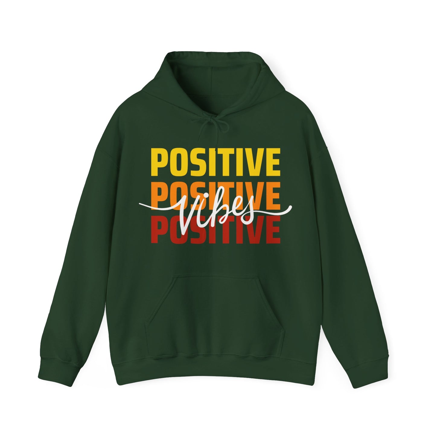 ✨ Positive Vibes - Powerful Motto Hooded Sweatshirt