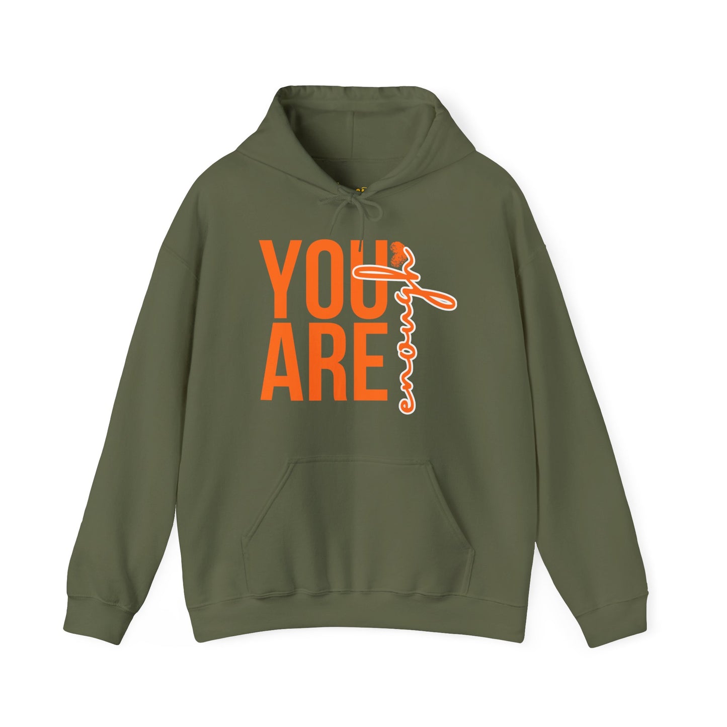 🌸You Are Enough Hoodie – A Soulful Reminder of Worthiness & Inner Light✨