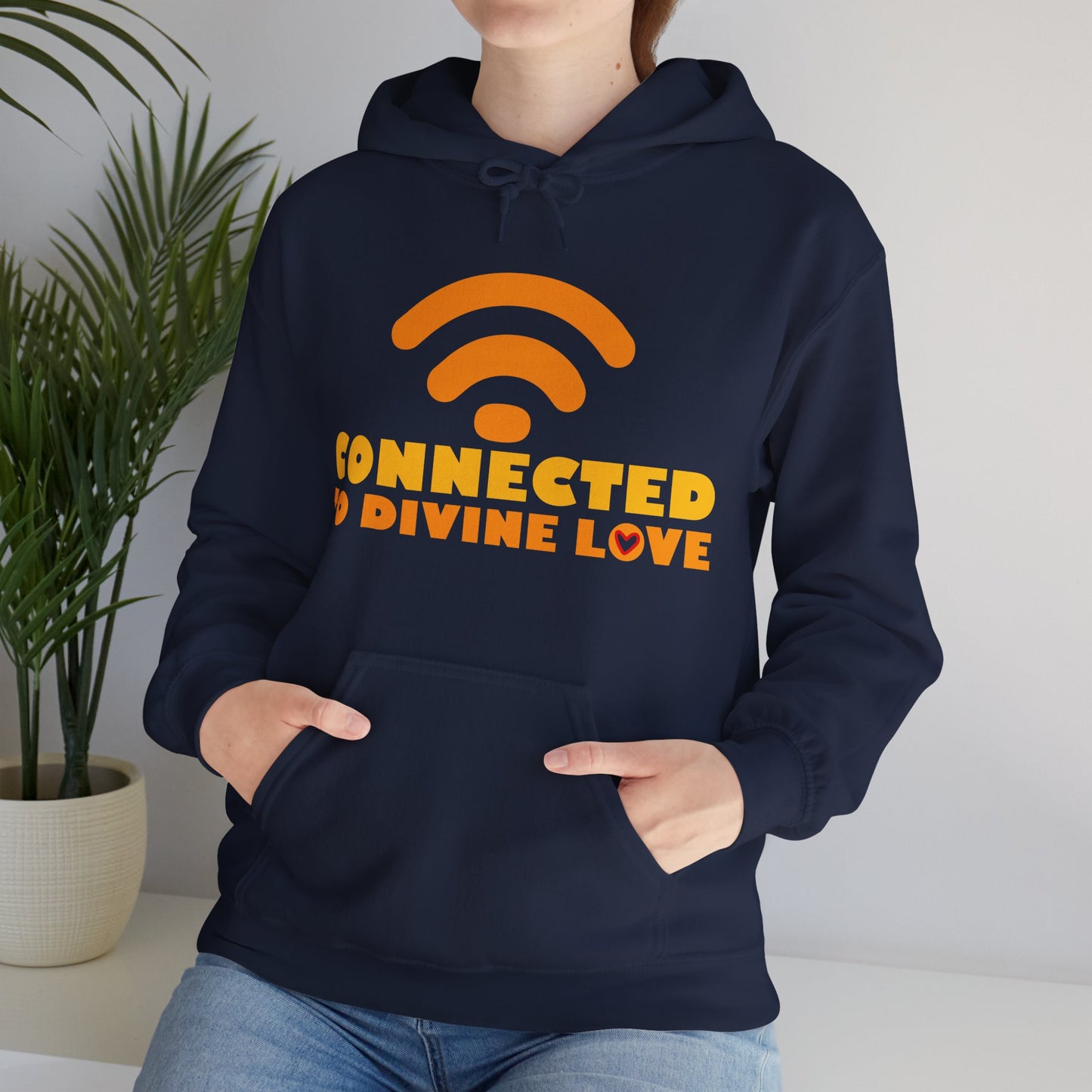 🌐💖Connected to Divine Love Hoodie🌐💖