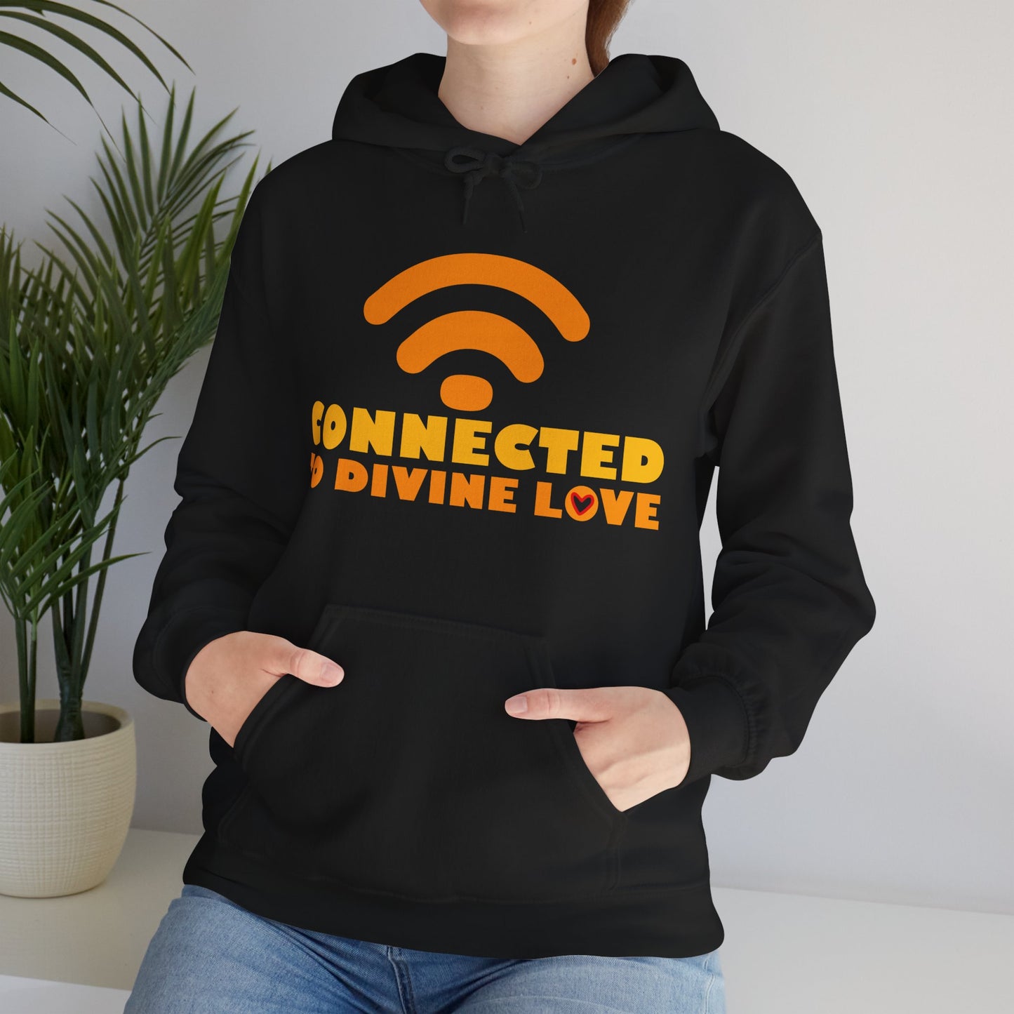🌐💖Connected to Divine Love Hoodie🌐💖