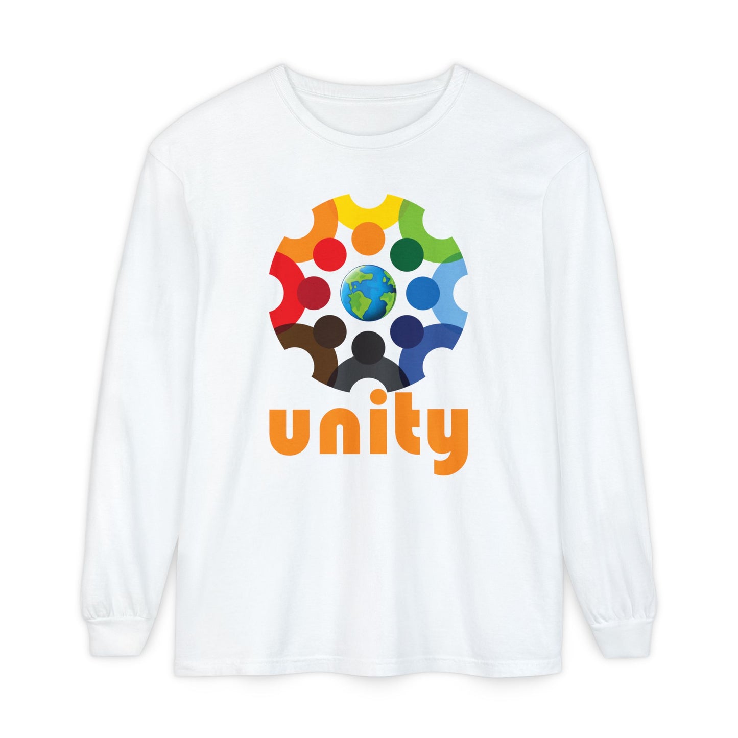 🌍UNITY - Global Heartbeat Long Sleeve Tee
