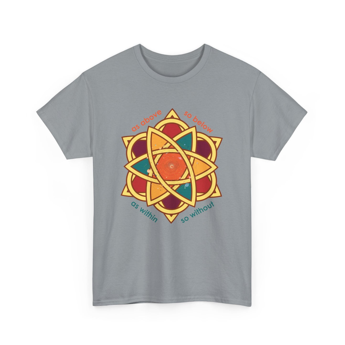 As Within, So Without – Sri Yantra Heavy Cotton Tee
