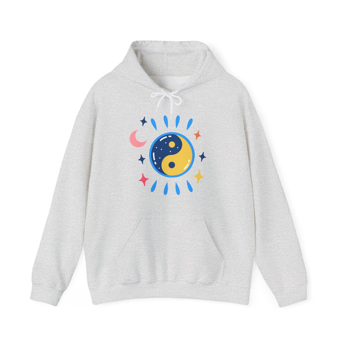 🌙Lunar Balance Hoodie - Wrapped in Cosmic Harmony ✨