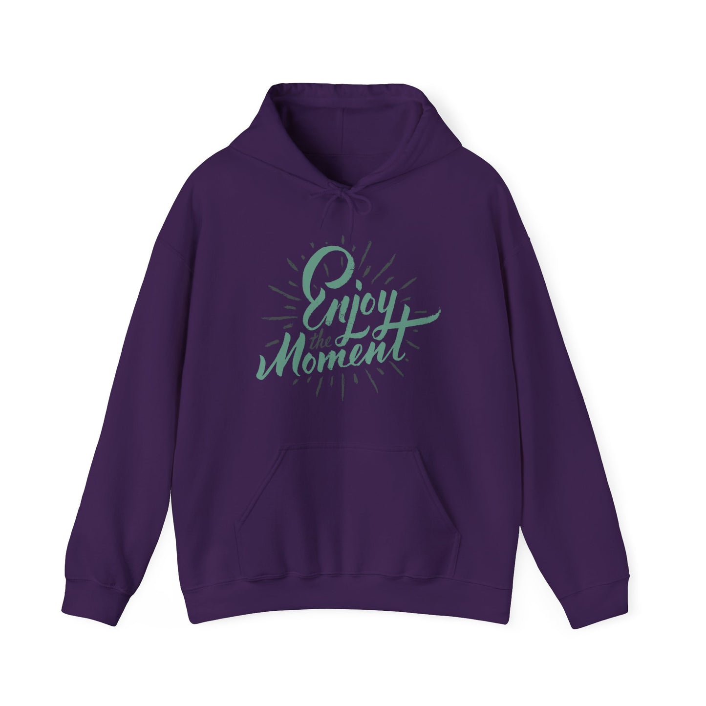 ✨Enjoy the Moment Hoodie – Mindful Living, Spiritual Comfort🌿🕊️✨