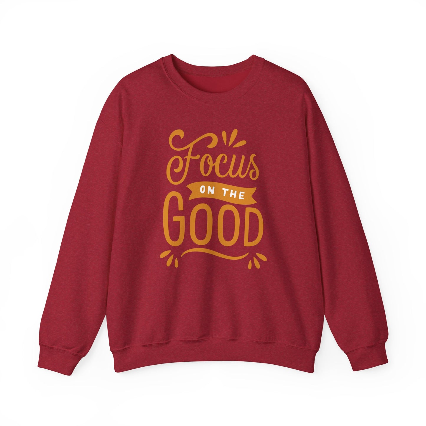 🌼Focus on the Good - Wearable Light for the Soul Crewneck Sweatshirt