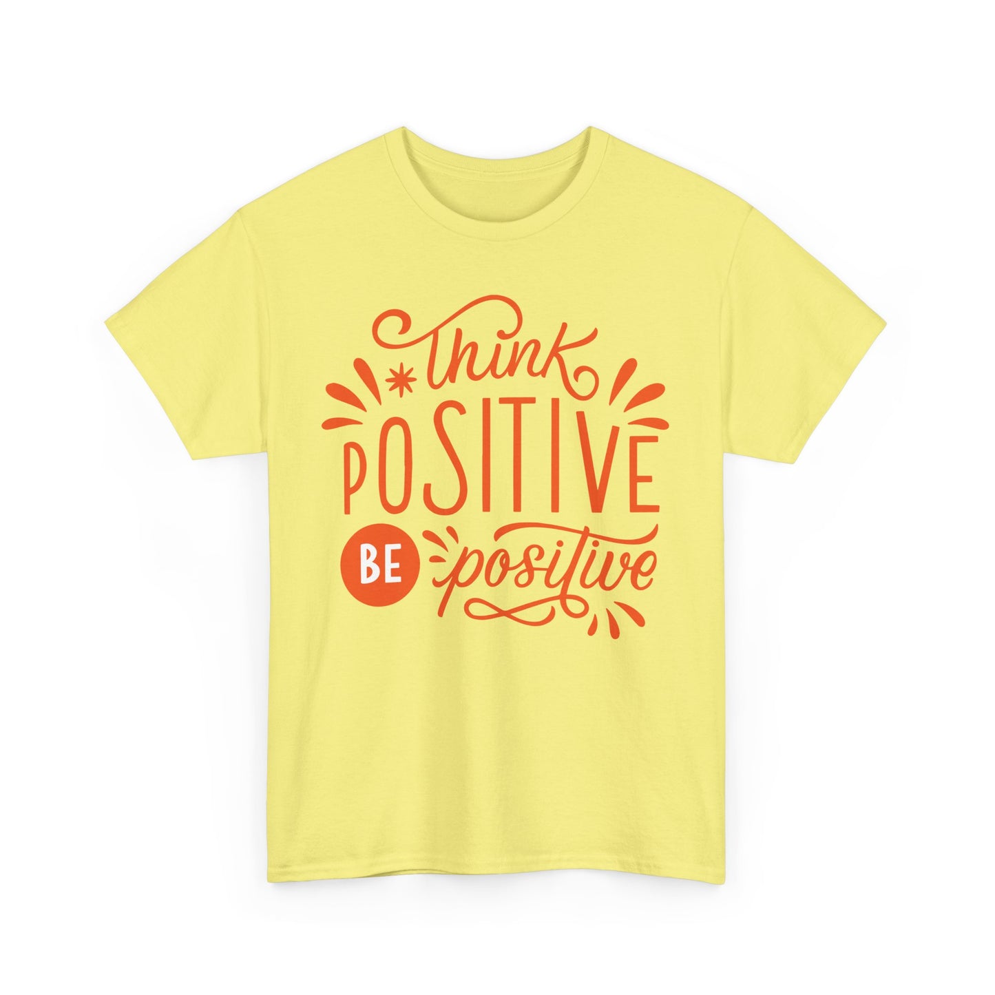 Radiant Mindset Heavy Cotton Tee - Where Thoughts Bloom Into Light