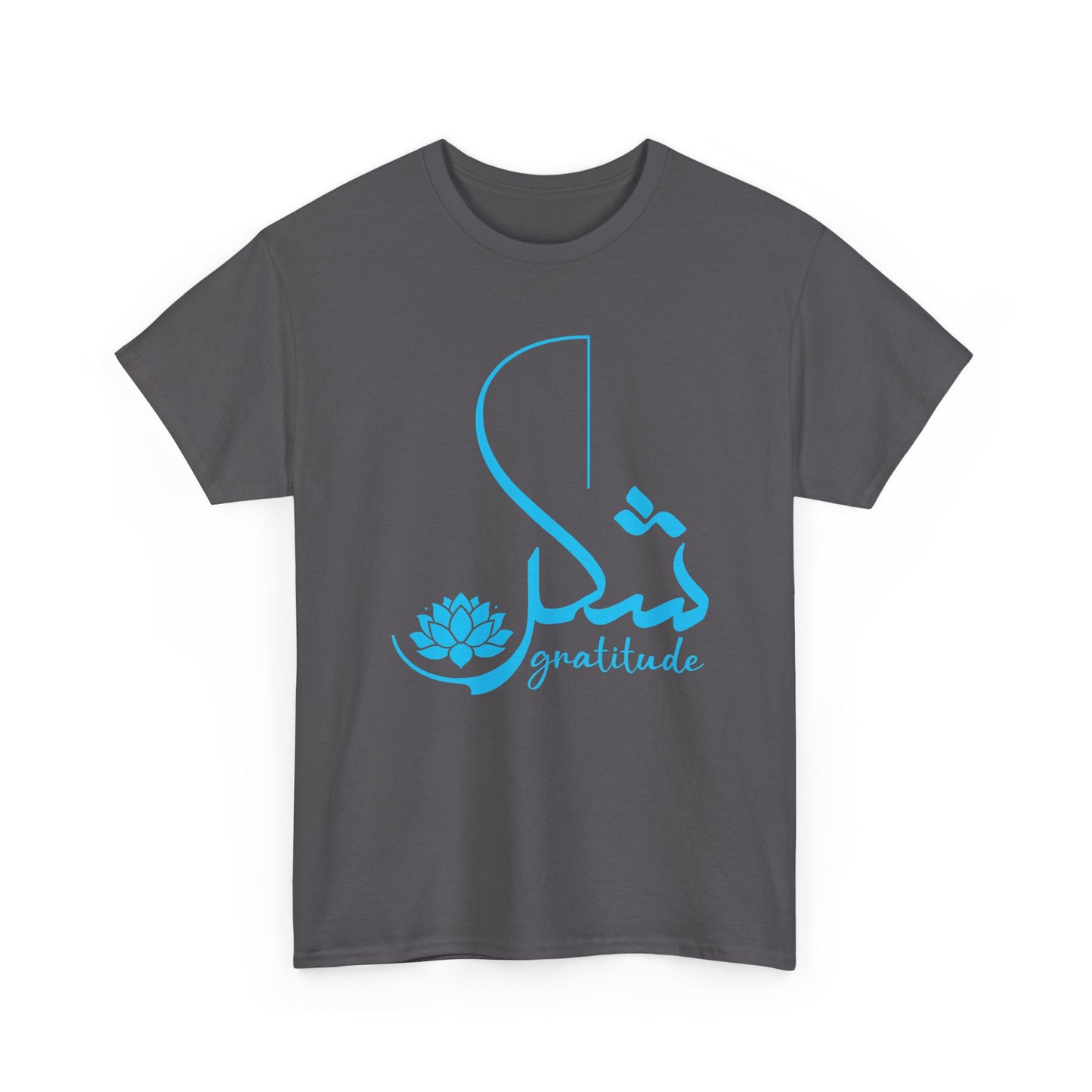 Gratitude in Harmony Heavy Cotton Tee - Embracing Blessings with Style