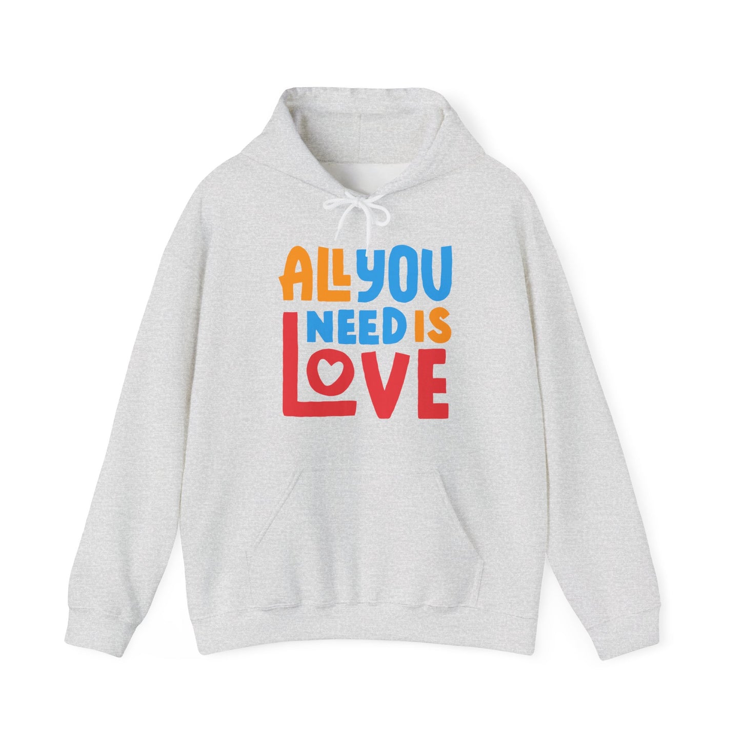🌈All You Need Is Love Hoodie – Cozy Colorful Reminder of What Matters Most❤️🌈✨