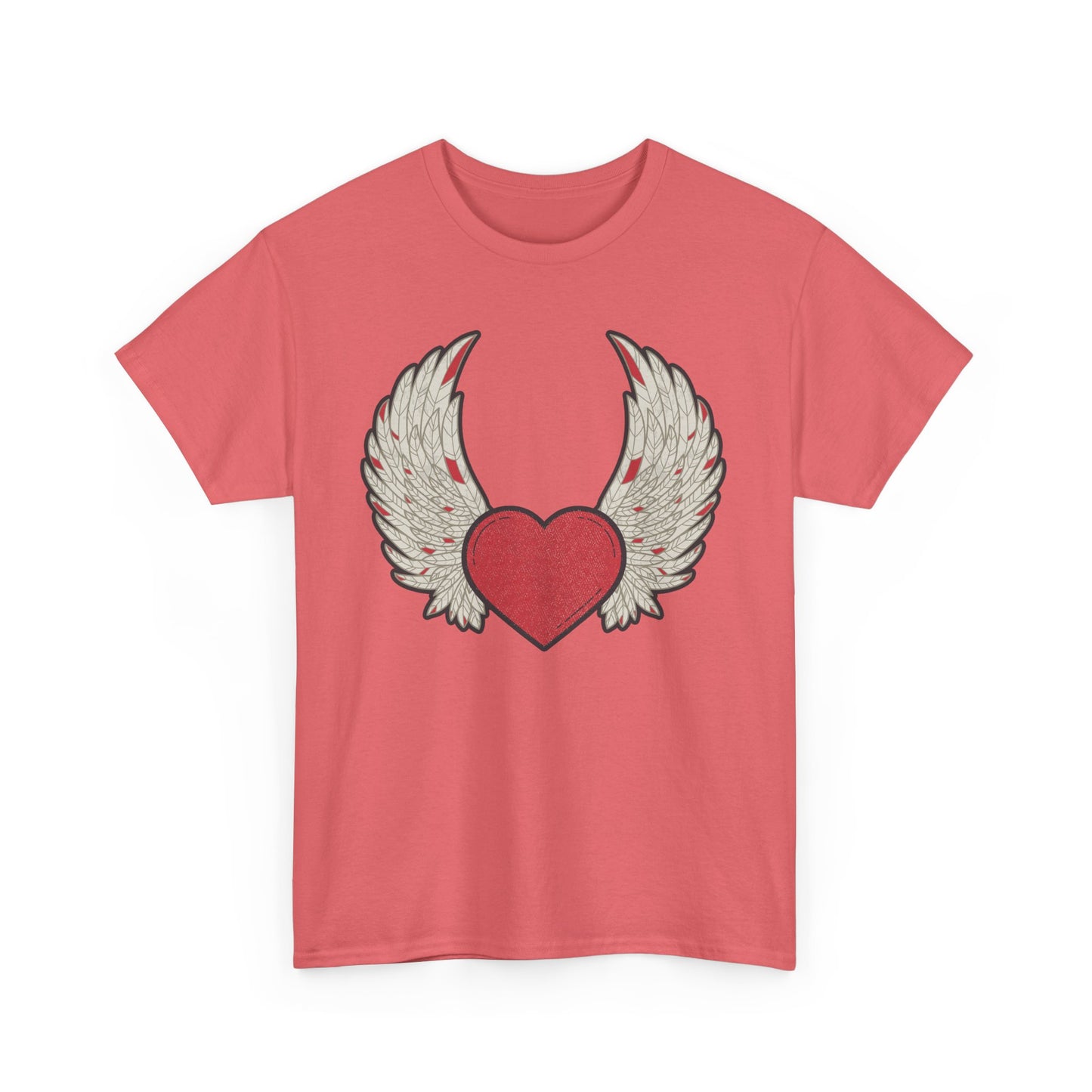 💖"Wings of the Heart" Heavy Cotton Tee - Let Love Soar